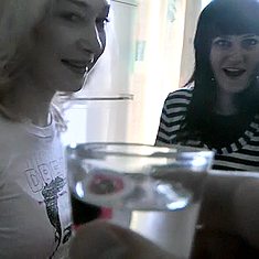 One shot, and I'm getting laid