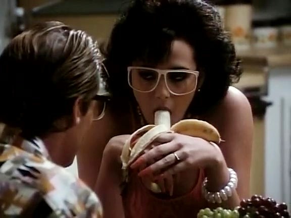Melissa Melendez, Jon Martin in slim chick from porn 1970 banged on kitchen table